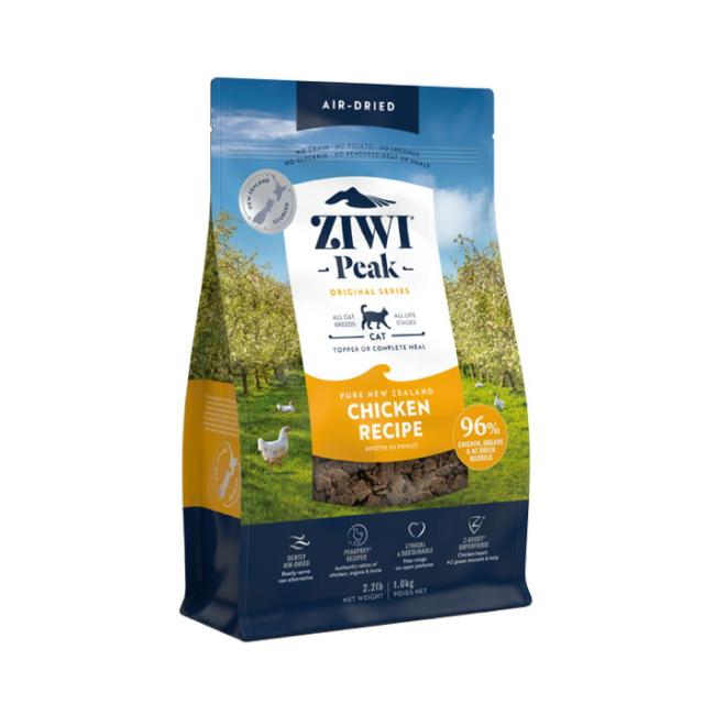 【毎週入荷の新鮮在庫】ZIWI PEAK (ジウィピーク) エアドライ・キャットフード フリーレンジチキン 1kg