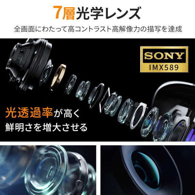 ドライブレコーダー 前後2カメラ ミラー型 日本製センサー 12インチ フルタッチパネル SONYセンサー 4K高解像度 170度広角視野 プレゼント_15