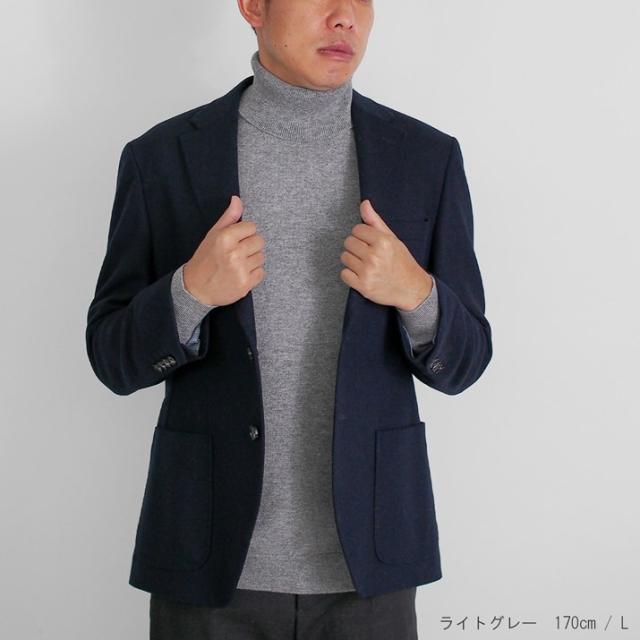 PRODIGAL カシミヤ 100％ メンズ セーター タートルネック 日本製 M L LL ニット カシミア 冬 秋冬 無地 シンプル 長袖 五泉ニット カシミヤ100％メンズタートルネックセーター_4