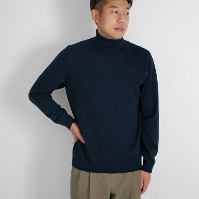 PRODIGAL カシミヤ 100％ メンズ セーター タートルネック 日本製 M L LL ニット カシミア 冬 秋冬 無地 シンプル 長袖 五泉ニット カシミヤ100％メンズタートルネックセーター_12