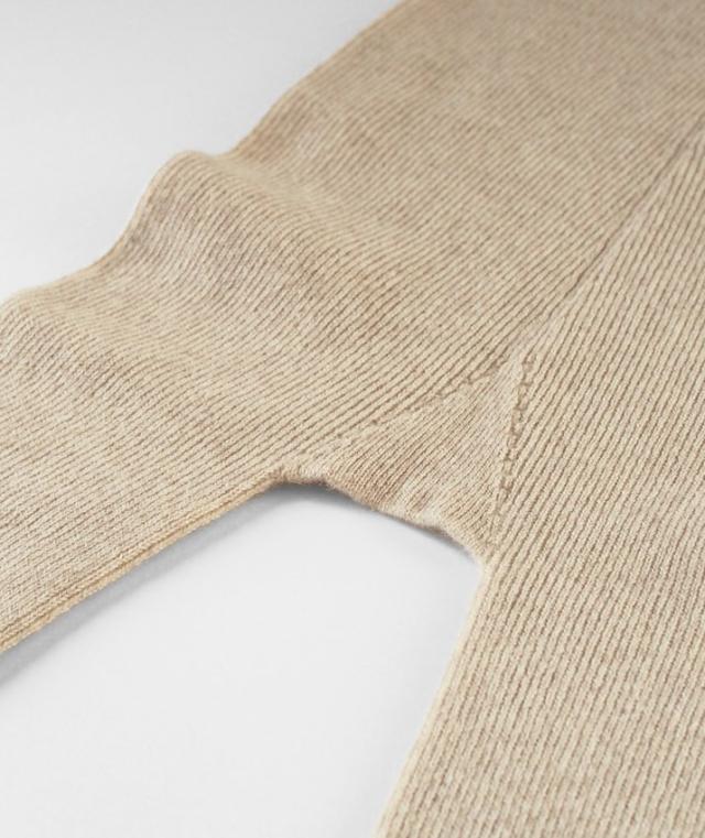 PRODIGAL カシミヤ100％ レギンス レディース 日本製 厚手 ニットレギンス リブ 無地 10分丈 スパッツ ももひき 股引 防寒 冷え インナー あったか かわいい おしゃれ カシミア ニット 五泉ニット