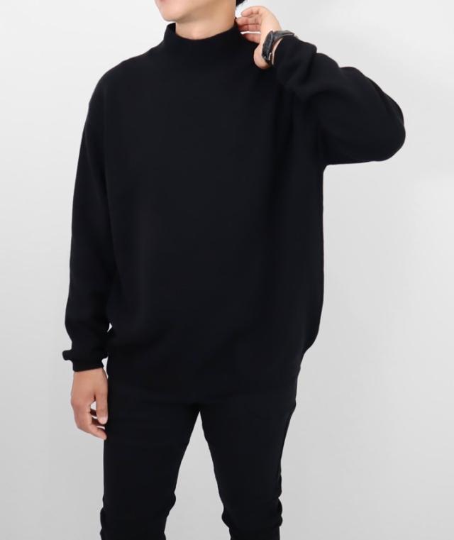 PRODIGAL カシミヤ 100% ニット ハイネック 日本製 S M L LL セーター ユニセックス メンズ レディース 秋冬 冬 カシミア ゆったり 五泉ニット カシミヤ100％リラックスハイネックセーター_17