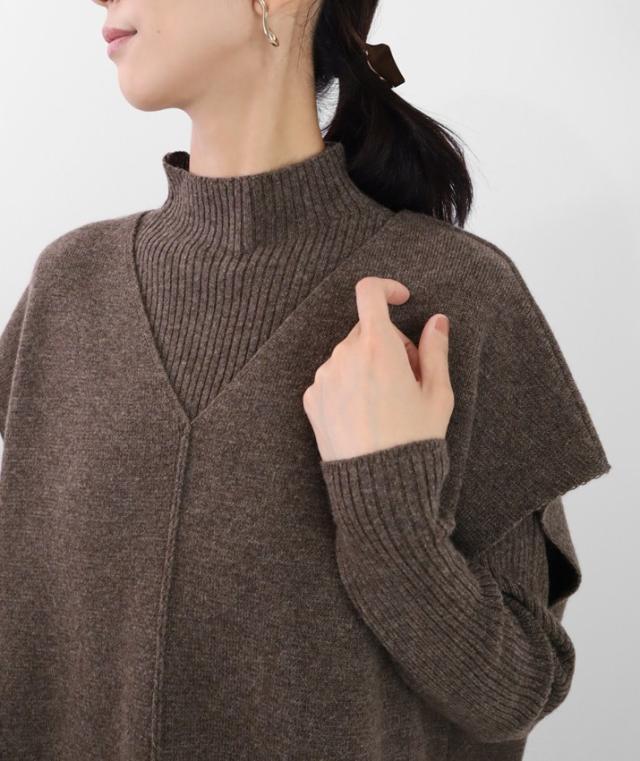 PRODIGAL カシミヤ 100% ニットベスト レディース 日本製 秋 冬 V