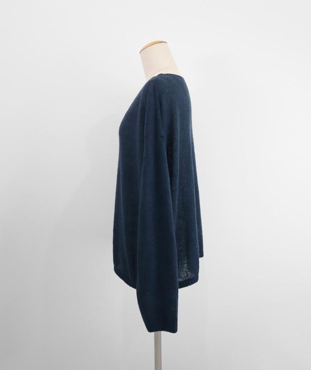 nacnarumade ニット セーター シアー トップス 秋冬 冬 秋 日本製