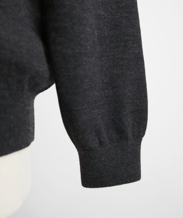 nacnarumade メンズ Vネック セーター 秋冬 冬 秋 日本製 ウール 長袖