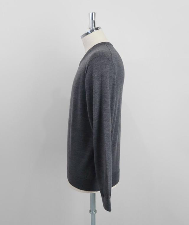 nacnarumade メンズ Vネック セーター 秋冬 冬 秋 日本製 ウール 長袖