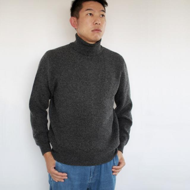 PRODIGAL メンズ セーター タートルネック ウール100％ M L 日本製 トップス 長袖 シンプル 無地 秋 冬 五泉ニット メンズミドルゲージタートルネックセーター_11