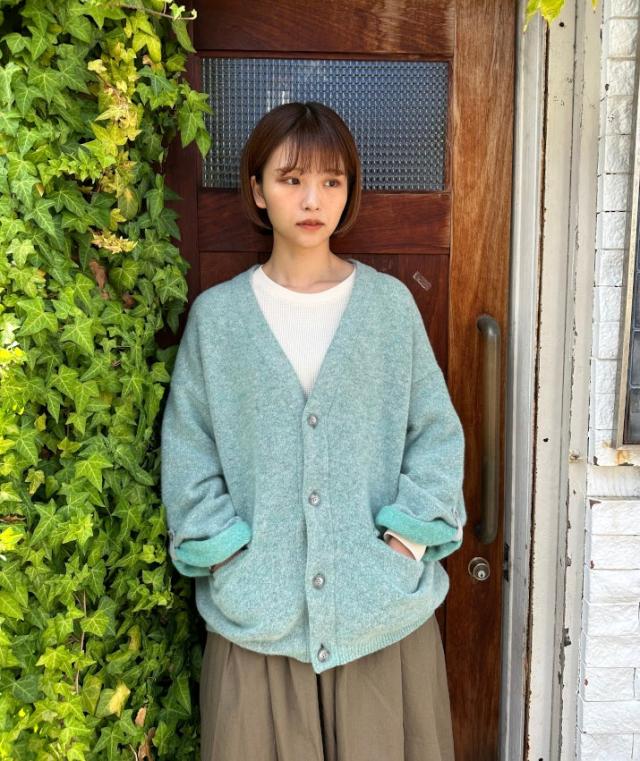 toiro ロールアップ・カーディガン A/W 秋冬 日本製 S M L ユニ