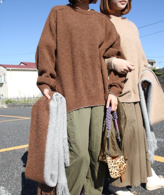 toiro アルパカ・マフラー A/W 秋冬 日本製 ユニセックス メンズ