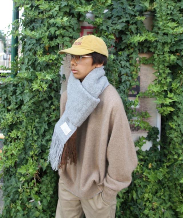 toiro アルパカ・マフラー A/W 秋冬 日本製 ユニセックス メンズ