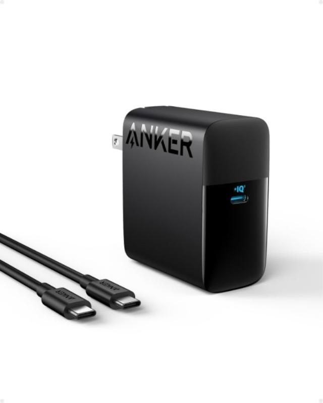 Anker 317 Charger(100W)with USB-C & USB-C ケーブル【1.5 mケーブル付属/USB PD対応/PSE技術基準適合/折りたたみ式プラグ】MacBook USB PD対応 国内正規品 B2672111