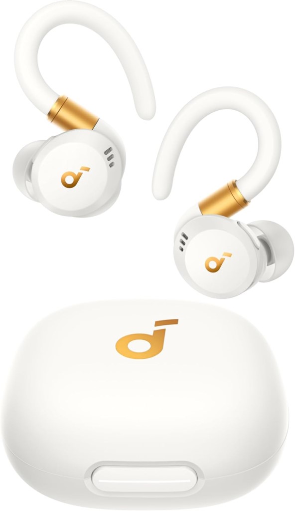 Anker Soundcore Sport X20(Bluetooth 5.3)【完全ワイヤレスイヤホン/耳掛け/フック型/アクティブノイズキャンセリング/外音取り込み/音声通話/IP68防塵防水規格/完全防塵・防水/最大48時間音楽再生/専用アプリ対応/PSE技術基準適合】ホワイト 国内正規品 A3968Z21 7,193円