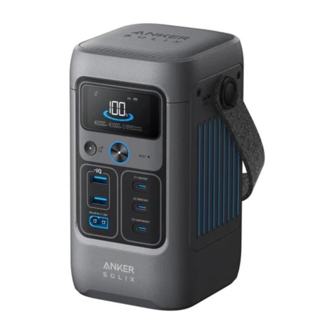 Anker Solix C200 DC Portable Power Station ポータブル電源 192Wh(ダークグレー) 国内正規品 A17275Z1