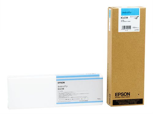 エプソン PX-H10000/PX-H8000用 PX-P/K3インク 700ml (ライトシアン) 国内正規品 ICLC58