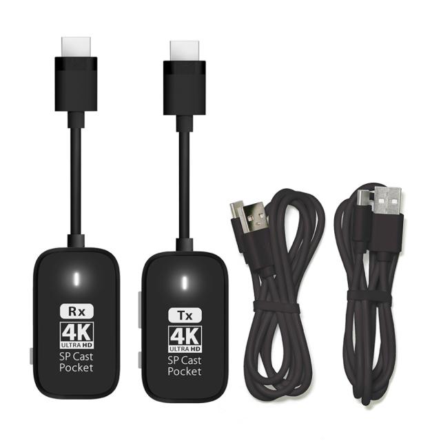 プリンストン 4K対応ワイヤレスプレゼンテーション HDMI to HDMI SPCASTPOCKET-H1-4KR1