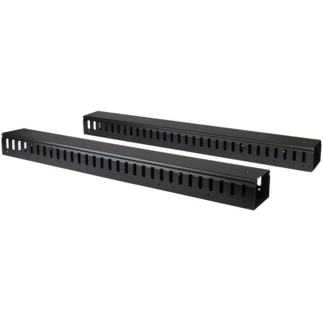 StarTech サーバーラック/キャビネット用縦型ケーブルダクト 1.8m ダクト型ケーブルマネージャー CMVER40UF