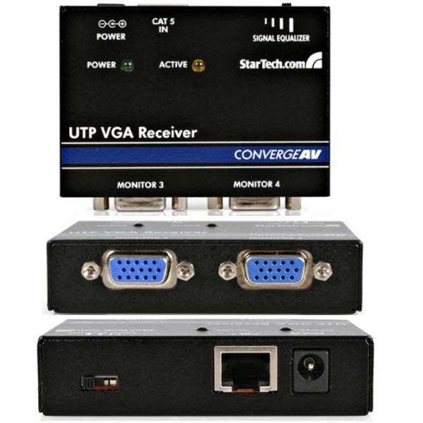 (未使用･未開封品)　StarTech.com VGAディスプレイエクステンダー用受信機 Cat5ケーブル以上を使用 VGAビデオ延長器用リモートレシーバ ST121R sdt40b8 Amazon.co.jp: StarTech.com VGAディスプレイエクステンダー用