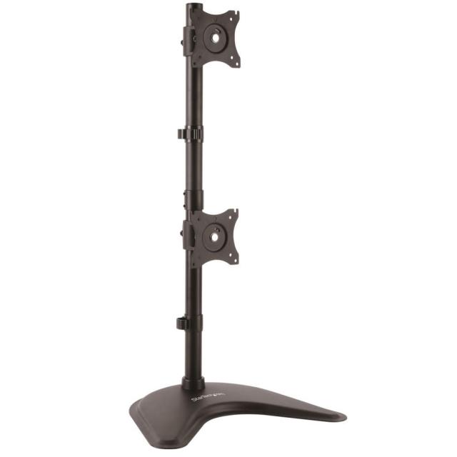 StarTech 管する照明ランプ/置き型/2画面(上下)/最高限度27inまたは34in/耐荷重10kg/VESA相応う/黒いこと/2画面 マイコン マイコン 見せびらかす腕 ARMBARDUOV