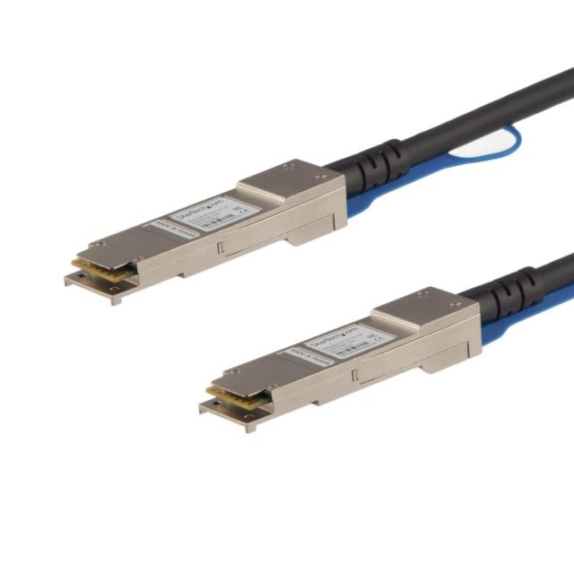 StarTech DAC Twinax ケーブル/5m/Cisco製品QSFP-H40G-CU5M互換/銅線ダイレクトアタッチケーブル/Firepower C9200 C9400対応 QSFPH40GCU5M