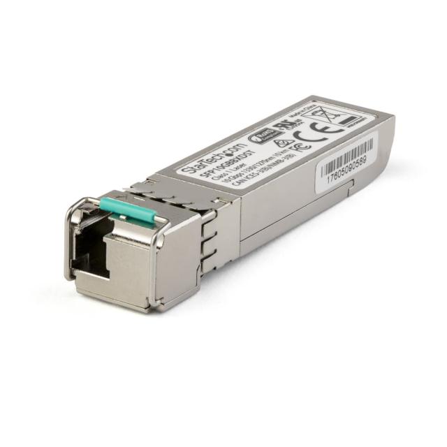 StarTech SFP モジュール/Dell EMC製品SFP-10G-BX10-DS互換/10GBASE-BX-D準拠 BiDi光トランシーバ/1270nmTx 1330nmRx/DDM SFP10GBX10DS