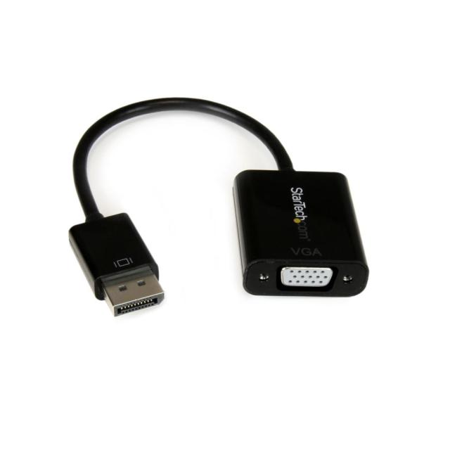 StarTech DisplayPort 1.2-VGA 見せびらかすアダプタ/5個入り口・入口/1080p/積極的取り替えっこ/DP牡・VGA刃針/黒いこと DP2VGA3X5