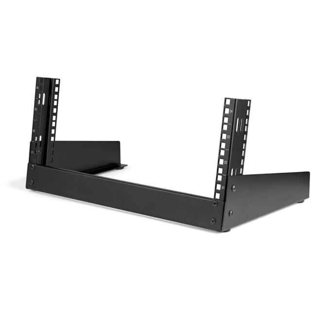 StarTech 19インチ サーバーラック/4U/2ポスト/卓上据置タイプ/取付奥行34.3cm/オープンフレームラック RK4OD