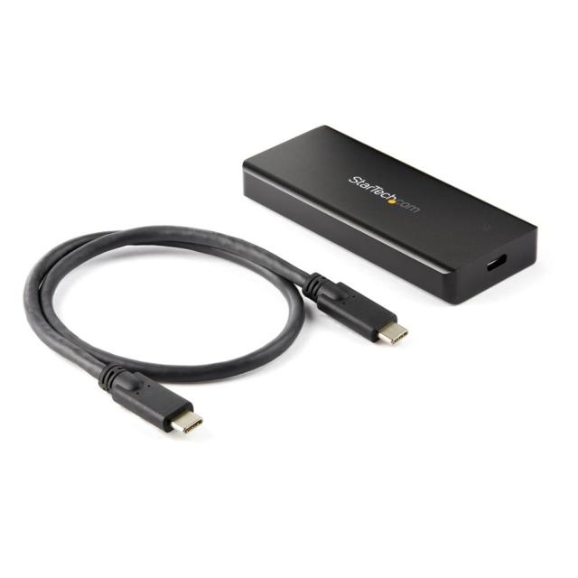 StarTech NVMe PCI Express接続M.2 SSDケース アルミ筐体 防塵防水機能(IP67準拠)USB 3.1 Gen 2(10Gbps)対応 M2E1BRU31C