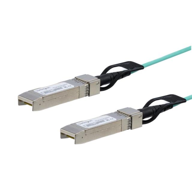 StarTech AOCケーブル/5m/Cisco製品SFP-10G-AOC5M互換/アクティブ光ケーブル/Firepower ASR1000対応 SFP10GAOC5M