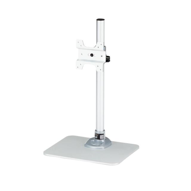 StarTech シングル液晶モニタースタンド 角度と高さの調整に対応 12〜34インチVESA規格モニタ対応 プレミアム スチール製 シルバー ARMPIVSTND