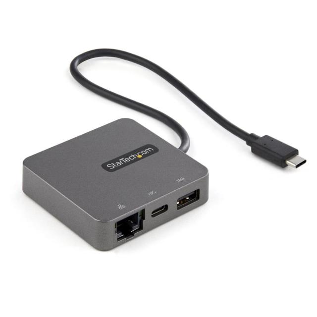StarTech USB Type-Cマルチ変換アダプター/USB-Cマルチハブ/4K HDMI または1080p VGA/USB-A＆USB-Cポート(10Gbps)/ギガビット有線LAN/Thunderbolt 3対応 DKT31CHVL