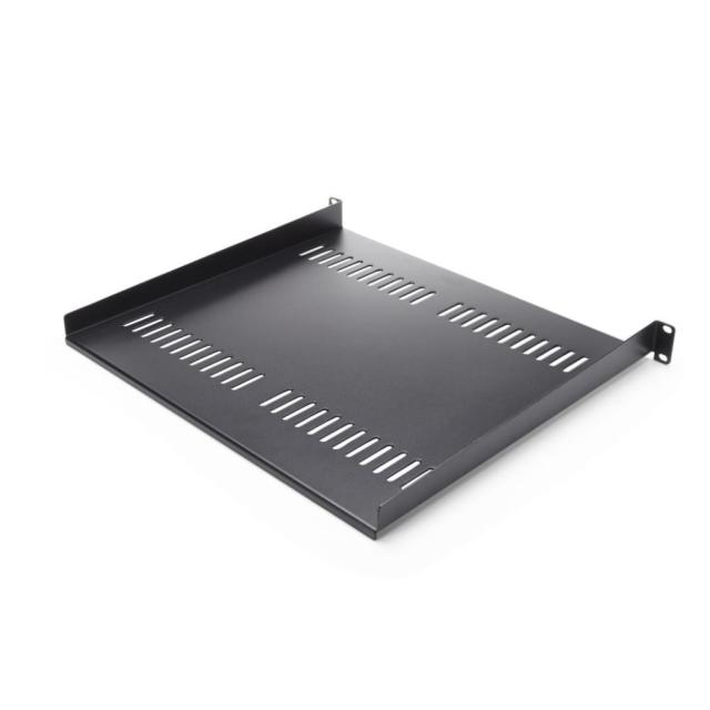StarTech サーバーラック棚板/放熱スリット付きカンチレバートレイ/2枚組/19インチ 1U/耐荷重20kg/奥行き40cm/AV、データ、ネットワーク機器収納用 ラックマウント サーバー シェルフ CABSHELF116V2PK