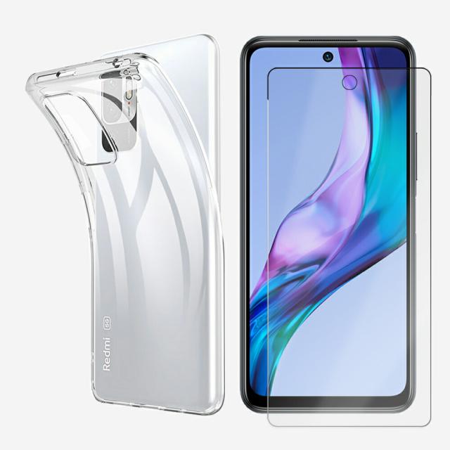 保護フィルム付き】Xiaomi Redmi note10 je ケース TPU 透明 クリア