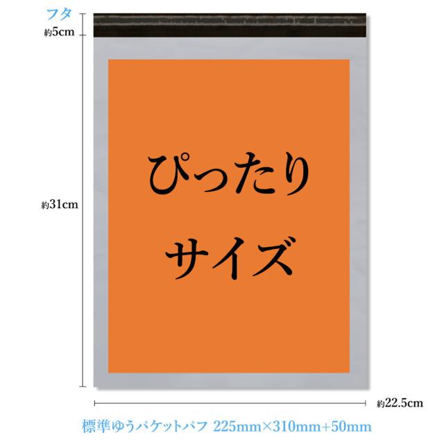宅配ビニール袋 各種メール便 サイズ 幅約22.5cm×深さ約31.5cm＋フタ約5cm(5000枚入り) 強力テープ付き グレー 丈夫で破れにくい 中が透けない 水の浸透を防ぐ 薄手 軽量 防水 耐久 強粘着テープ付き 梱包資材 梱包袋 宅急便 宅配便 様々な発送に対応可能な袋_6