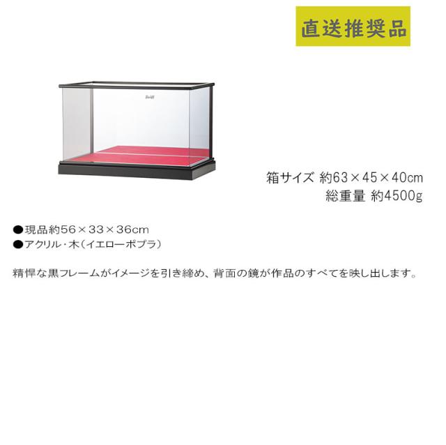アクリルケース（ブラック／鏡面） 室内装飾品 置物 の置物