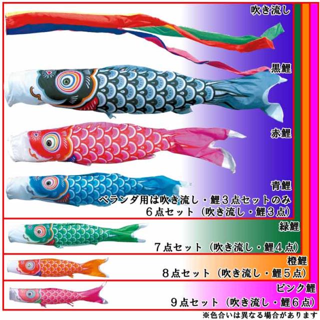 こいのぼり 4点セット こいのぼり 黄金の兜 4m 4点セット U こいのぼり