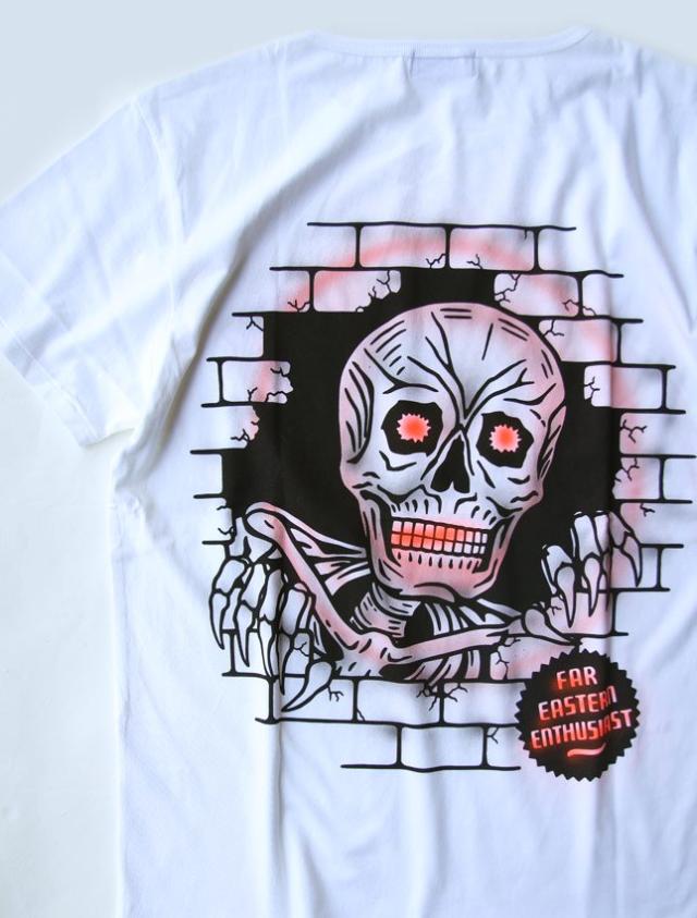 FAR EASTERN ENTHUSIAST SKETCH ART WORK T-SHIRTS ”BRIGADE" ファーイースタンエンスージアスト スケッチアートワークＴシャツ 半袖 コットン素材