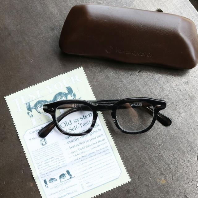 HARMAN OPTICAL Co.  WALLIS MADE IN JAPAN 2024 | ハーマン オプティカル  ヴィンテージ眼鏡 おしゃれ メガネ ファッション 小物 夏 レンズ交換対応 セルロイド ブラック アンバー ブラウン