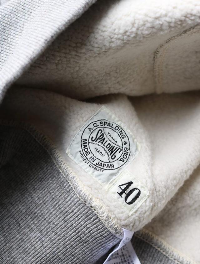 A.G.SPALDING SIDE LINE PARKA SINGLE | サイドラインパーカー シングル A.G. スポルディング＆ブロス メンズ ユニセックス カジュアル パーカー スウェットシャツ 日本製