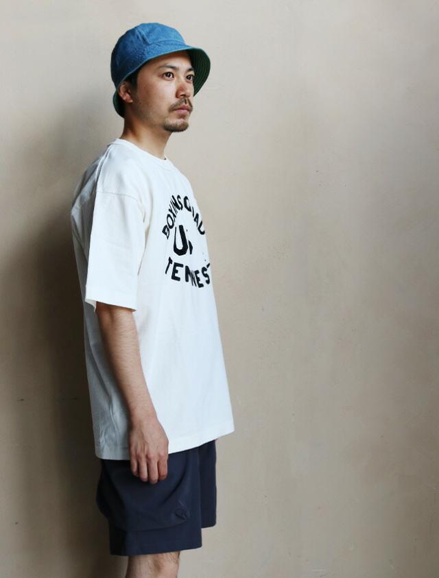 A.G.SPALDING&BROS 天竺 グラフィック Tシャツ USS  |  A.G. スポルディング＆ブロス メンズ カジュアル  ホワイト グレー ブラック 日本製 231011 241004