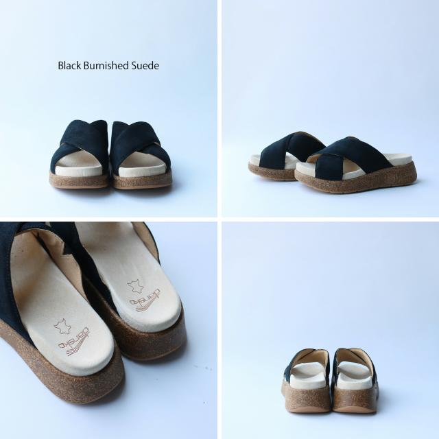 dansko（ダンスコ）ブリジット ｜BRIDGET Black Burnished Suede
