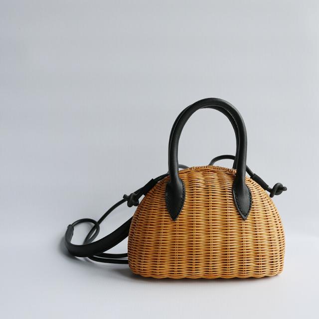 odds オッズ ミニ ショルダーバッグ かごバッグ | MINI WIKKER BAG