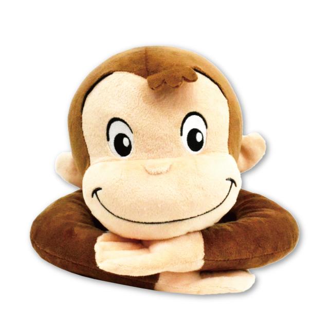 送料無料】おさるのジョージ ぬいぐるみ 50cm (寝そべり) キャラクター