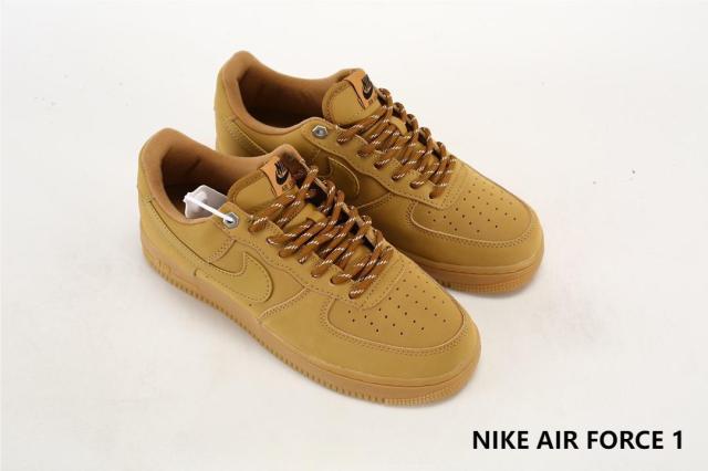 NIKE AIR FORCE 1 07 WB ナイキ エア フォース 1 スニーカ ローヒール カジュアル （Nike CJ9179-200）メンズ スニーカー Brown