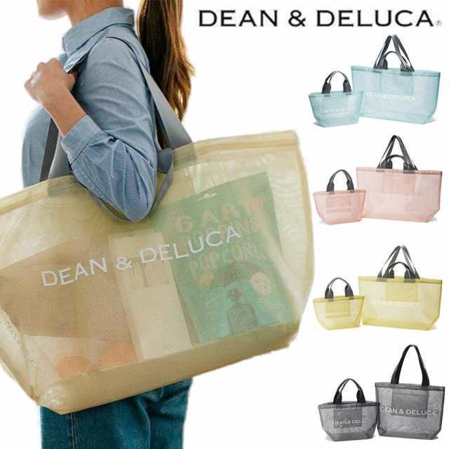 DEAN & DELUCA メッシュトートバッグ シトラスイエロー2025