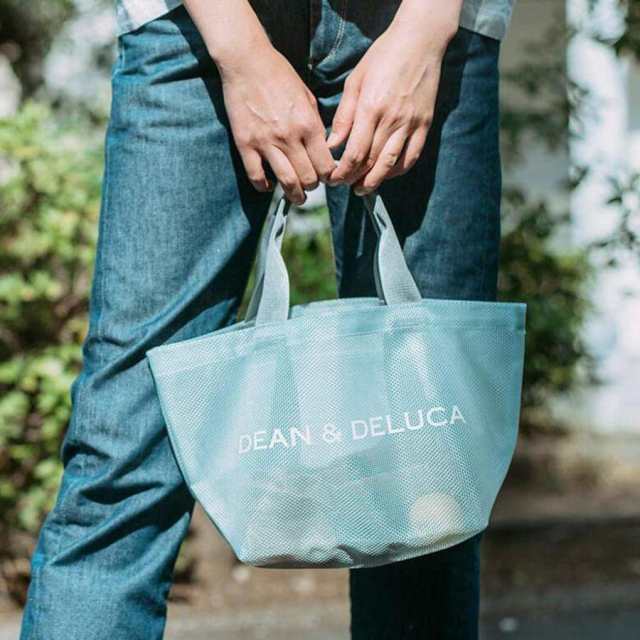 DEAN & DELUCA メッシュトートバッグ シトラスイエロー2025