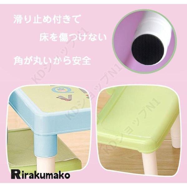 子供用テーブル＆チェアセット 3歳から 学習机 Welina 机椅子セット 幼児デスク 子供部屋インテリア 組立式 お絵描き勉強に_2