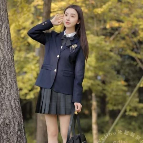 女子高生制服 セーラー服 コスチューム ミニスカ 大きいサイズ Welina（株） 文化祭 仮装 イベントに可愛い 学生服風 おそろいコーデにも