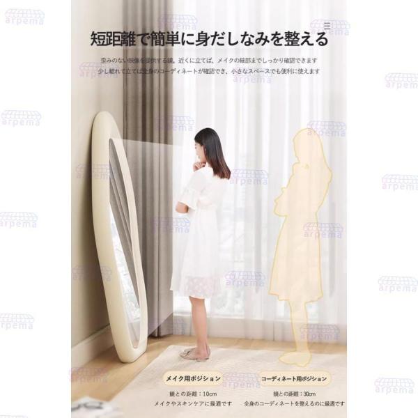 全身鏡 姿見 160×60cm 韓国風 おしゃれ 壁掛け/スタンド両用 Welina 大型 飛散防止 玄関/洗面所/寝室 ミラー 見やすい_11