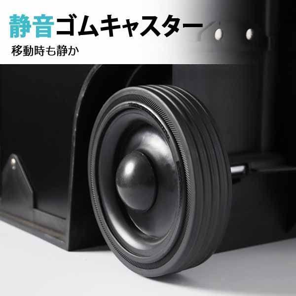3段ツールカート 工具ワゴン ツールチェスト 金属製 静音キャスター Welina DIY/プロ用 工具箱収納 台車として移動ラク 作業場・ガレージ整理に_5