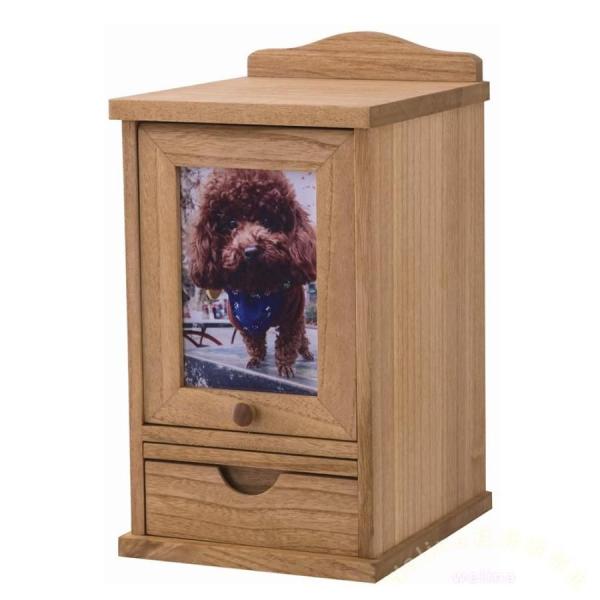 ペット仏壇 木製 骨壷収納 メモリアル用品 かわいい 仏具 Welina ペット供養 犬猫対応 遺骨入れ ナチュラル インテリアになじむ 6,309円